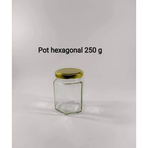 20 Pcs Mini Pots à Miel, 45ml Petits Pots à Miel en Verre