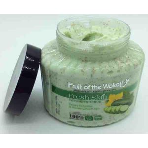 Fruit Of The Wokali  Gommage visage et corps ultra-hydratant au Concombre, 500g