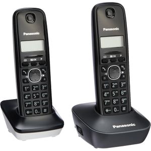 Panasonic  Téléphone Fixe KX-TG1612 Duo