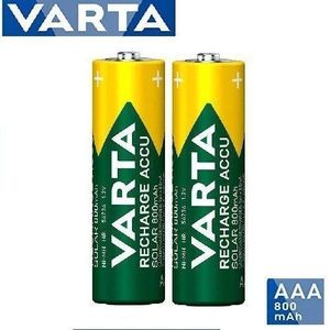 VARTA 2 Piles Rechargeables // AAA Capacité 800 mAh 2 unité