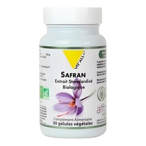 Extrait de Safran - Bien-être Mental et Humeur - 30 Gélules Végétales