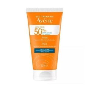 Avène  Ecran Solaire Fluide Spf50+ Toucher Sec 50ml