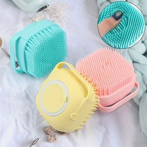 Generic Brosse En Silicone Magique Pour le Bain Douche Serviette Dos  Nettoyage Bleu à prix pas cher