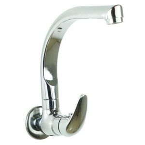 SM robinet cuisine froid mural en inox - robinet mitigeur cuisine
