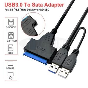 Generic Adaptateur USB 2.0/3.0 vers 2.5 Sata-III Disque Dur-SSD- à prix pas  cher