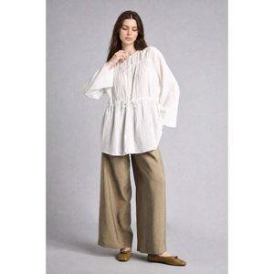 Defacto Pantalon kaki clair large en modal