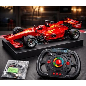 Voiture Formula One pour enfant électrique télécommandée grand taille