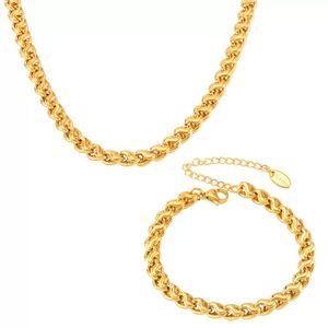 Clémentine Paris Ensemble de bijoux de luxe pour femme doré plaqué or Idée cadeau EGO055