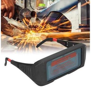 نظارات لحام احترافية ذات تعتيم تلقائي – حماية من الأشعة فوق البنفسجية وتحت الحمراء – تعمل بالطاقة الشمسية – مقاومة للصدمات