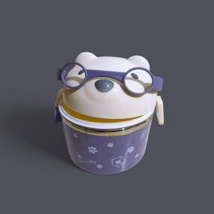 Boîte à Lunch Ourson violet 1.0 L