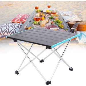 Table pliée multifonctionnelle en aluminium,Idéale pour le camping et les activités extérieures,68x45.5x40cm