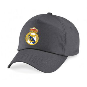 Casquette Real Madrid Club Football Stade Santiago Bernabéu GRISE Foncée