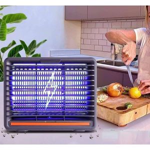 Lampe anti-moustiques électrique avec LED – Piège à insectes silencieux et efficace, rechargeable USB pour chambre, cuisine et bureau