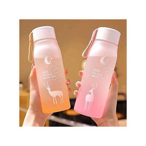 Bouteille réutilisable avec design décoratif