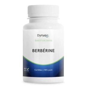 Berbérine Pure concentrée à 98% - Extraite de Berberis Aristata - 60 gélules de 300 mg - Glycémie & Cholestérol régulés - Haut grade de Berberine Stabilisée Hcl - Sans Additifs & Vegan 