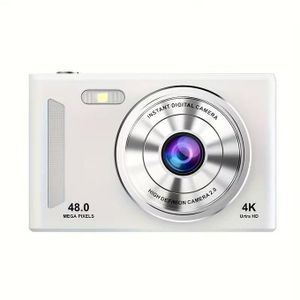 Appareil Photo Numérique Rétro 1 CCD avec Double Caméra Avant et Arrière, Flash Intégré