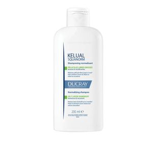 Ducray Kelual Squanorm Shampooing Normalisant Pellicules Grasse 200ml
