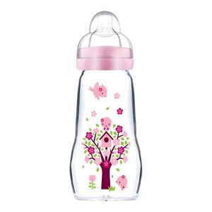 Mam Biberon en Verre - Confort de Bébé - Nouveau-né - 260 ml