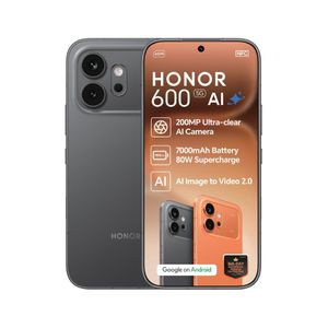 Honor 600 6.5" – 12GB + 256GB Black