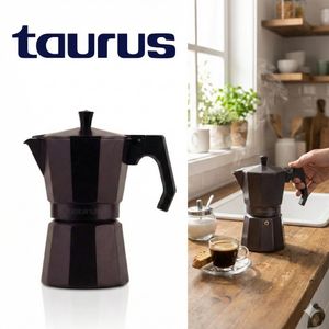 Taurus Cafetière Espresso Style Moka Elegance 9 Tasses Noir