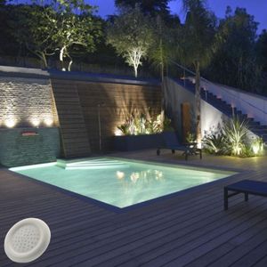 Kimimara Eclairage Piscine - Lumière Piscine Étanche 10W LED Lampe