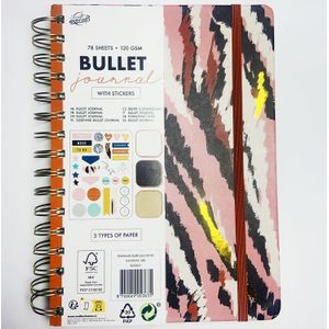 Generic Bullet Journal Avec Autocollants - A5 - 78 Pages et 3