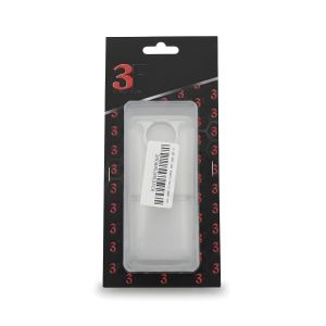 Support de plafond rond - Plastique transparent - Fixation - Transparent