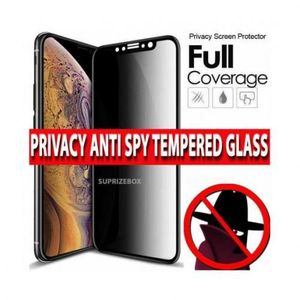 Incassable Fumé iPhone 11 PRO MAX en verre trempé / protecteur d