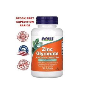 Now Foods Zinc Gly - cinate ( Zinc Glycinatee ) - 120 120 120 120 120 120 120 120 softgels