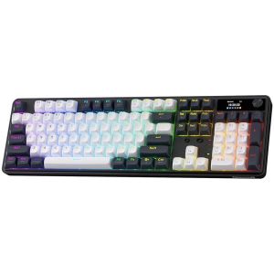 Redragon clavier gamer K761 WYVERN LCD PRO Wireless Mechanical Keyboard (Abyssal Blue)
