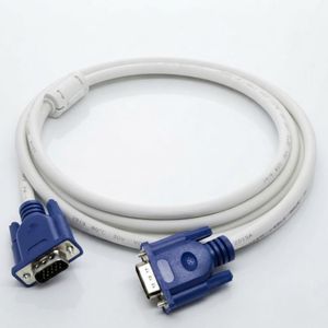 Câble Vidéo VGA Mâle vers Mâle 1.5 - Couleur aleatoire 