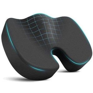 Coussin de Siège Médical Ergonomique – Coussin Orthopédique en Mousse à Mémoire de Forme pour Soulagement de la Douleur et Confort Assis Prolongé