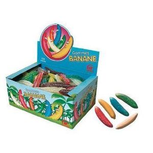 Macao محايات BANANE، 130 قطعة متعددة الألوان