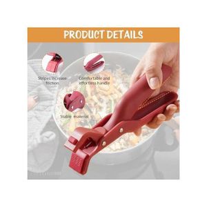 Pince de cuisine pour plats chauds