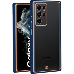 Case Coque pour samsung s24 ultra -  gold/bleu
