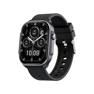 Tecno Smart Watch 3 (W03A) - Écran HD 1.93" - Appels Bluetooth – Noir