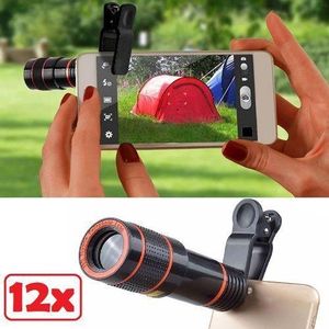 Zoom optique 12x objectif téléphone Telescope portable smartphone Camera lentile