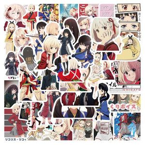 50pcs Lycoris Recoil Stickers