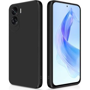 Case غطاء سيليكون أسود لهاتف Honor 90 lite 5G