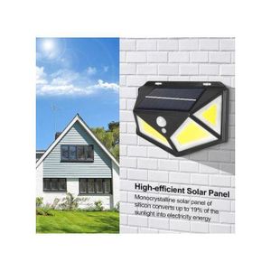 Lampe LED décoration de jardin lampe solaire lumière avec détecteur de mouvement