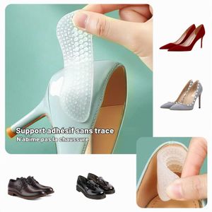 Coussins de Talon en Silicone Transparent – Accessoire Confort pour Escarpins