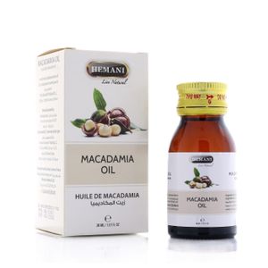 Hemani  Huile de macadamia bio et naturel /30 ml