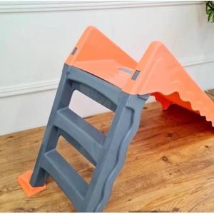 Pilsan Tobogan Junior Pliable - Utilisable en mode classique ou aquatique avec un tuyau d’arrosage