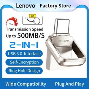 Lenovo Clé USB/OTG  2t (1900 GB) en metal haute vitesse