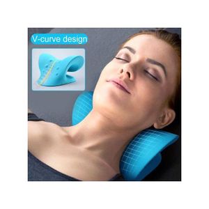 Oreiller de Massage du cou, Oreiller de traction cervicale- neck pillow