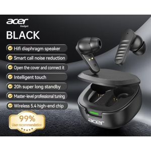 Acer  Écouteurs Bluetooth , Réduction de Bruit, Écouteurs Intra-Auriculaires Stéréo Sans Fil 