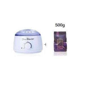 Pro Wax Machine Professionnel Chauffe-Cire pour Épilateur + CIRE Hot FILM ITALWAX -1KG granulé