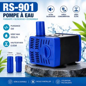 Rs Electrical RS 901 pompe Petit mini filtre de circulation d'eau pompe RS pompe à Eau