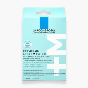 LA ROCHE-POSAY Effaclar Duo+M Patch – 22 Patches, 420-Micron Hydrocolloid Technology