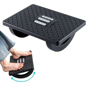 Repose-Pieds de Bureau, Repose-Pieds Réglable en Hauteur Repose-Pieds Ergonomique Repose-Pieds, Antidérapant avec Fonction Massage pour la Maison le Bureau et Les Voyages